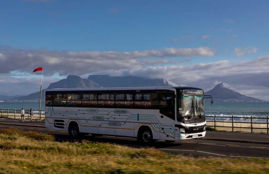 SUSTAINABLE MOBILITY FOR EVERYONE: FIRST MAN eBUS DELIVERED IN AFRICA